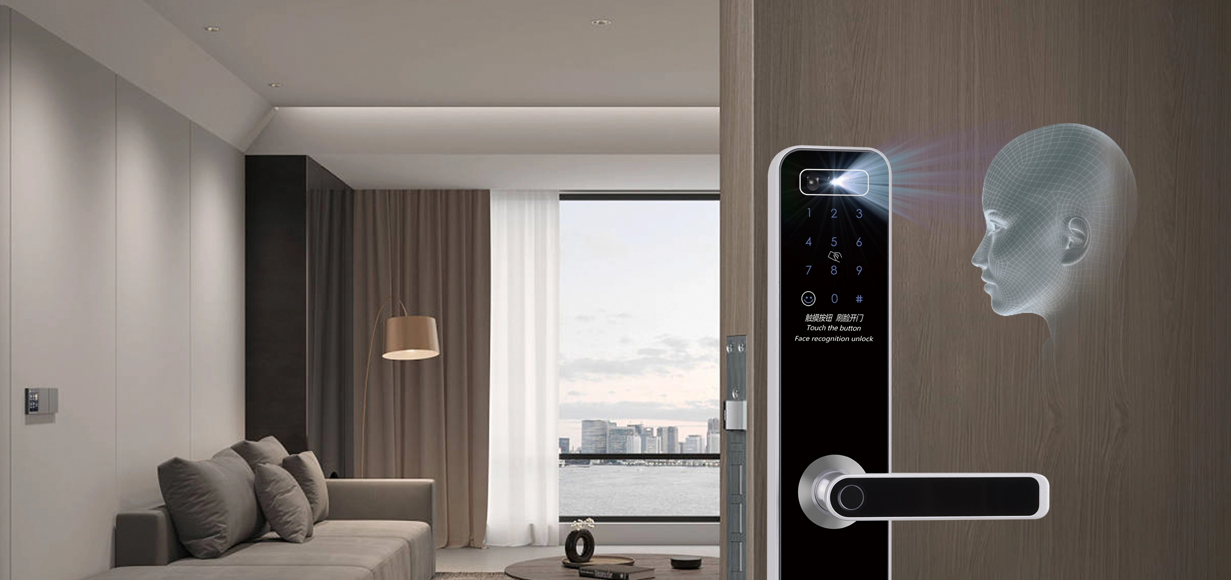 LoRa联网门锁-DY4019-RL